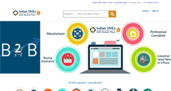 Desktop Screenshot of indiansmes.com